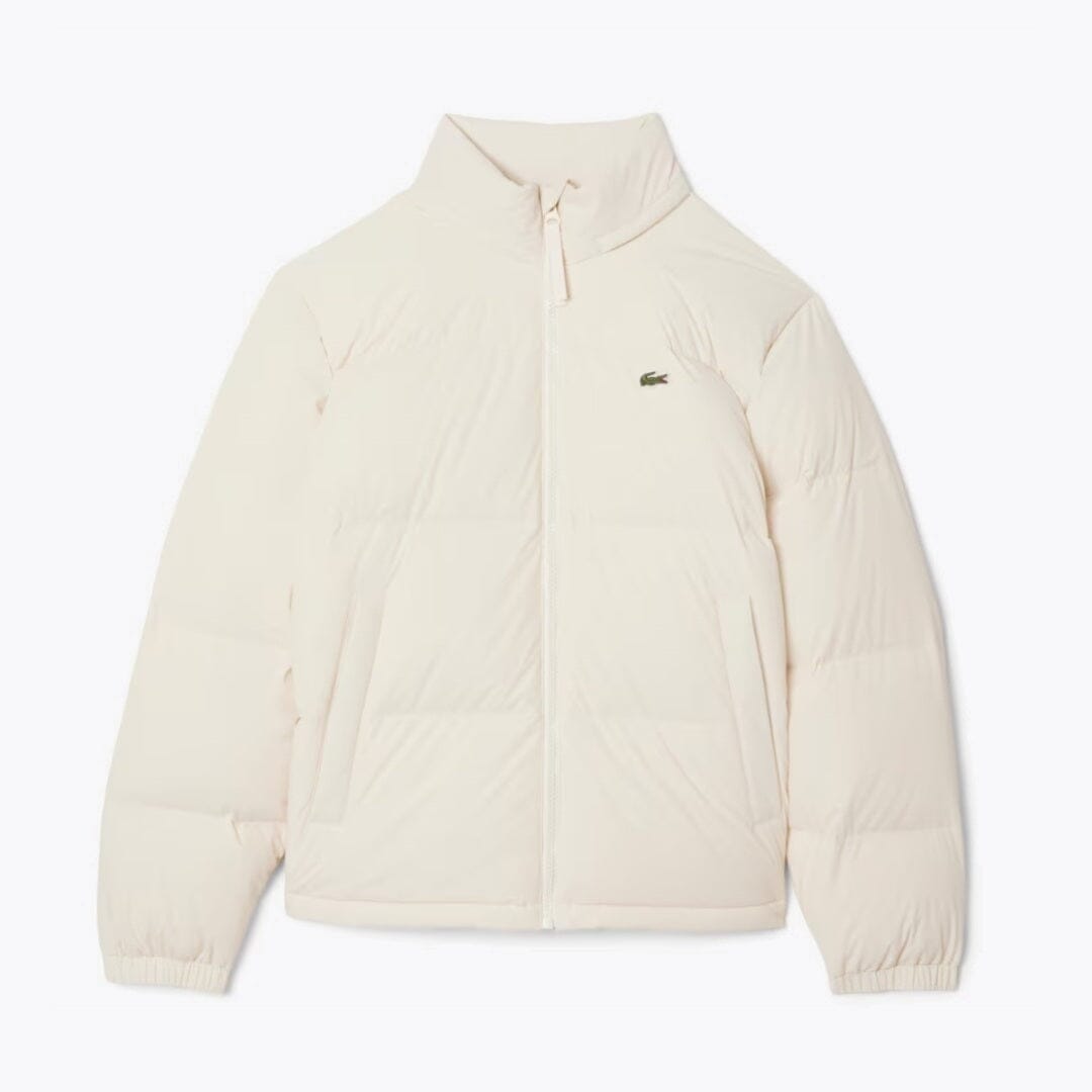 LC Water-Repellent Hooded Down Jacket Lacoste Aurev White S