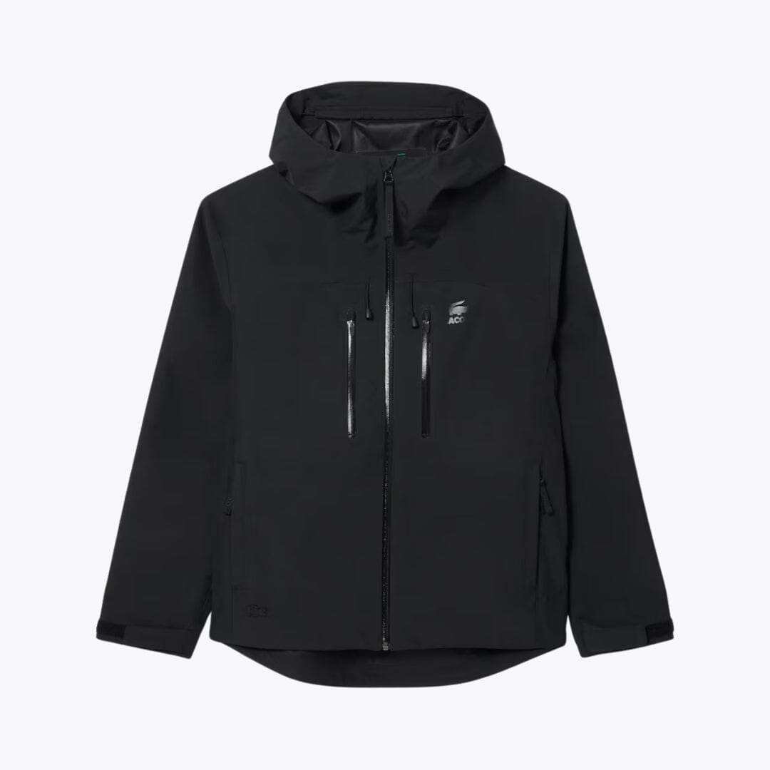 LC Waterproof Windproof Hooded Parka Lacoste Aurev Black S
