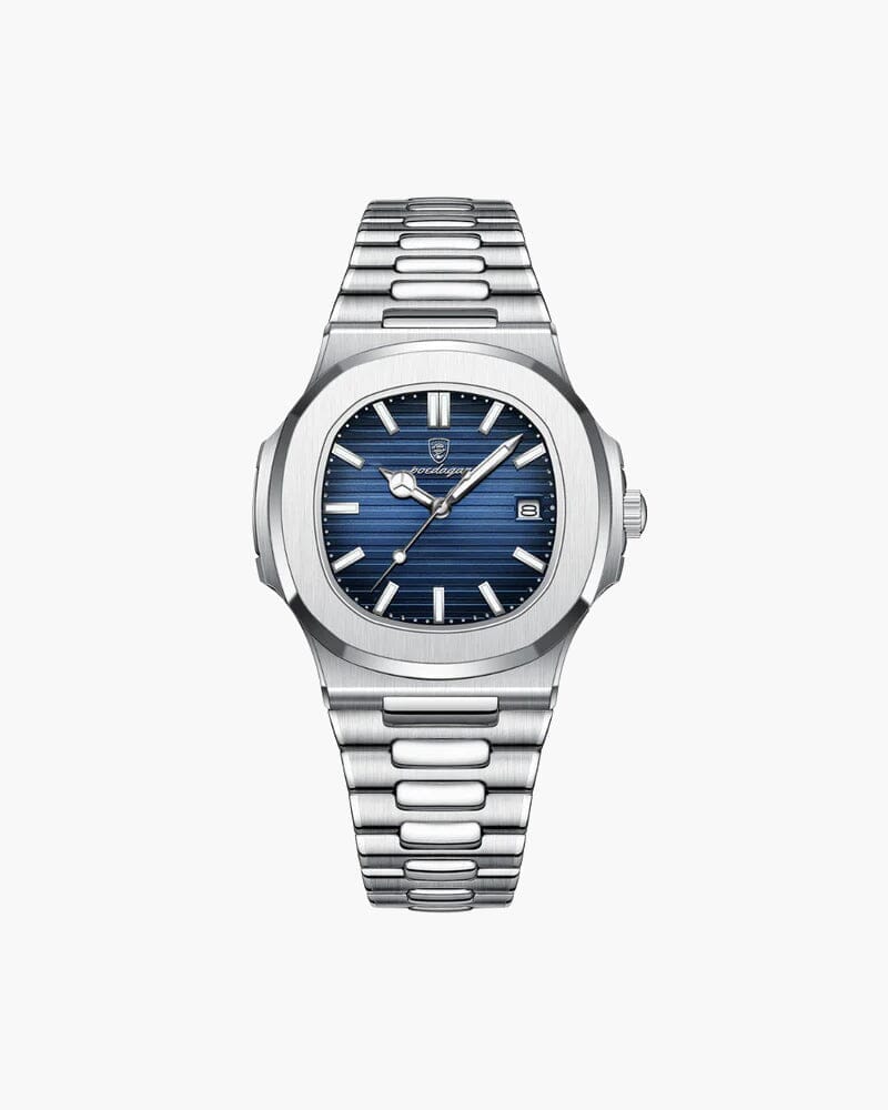 Genf Klassische Uhr (Wasserdicht) Luxvian Blau 