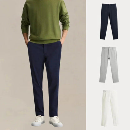 Kaufen Sie 1, erhalten Sie 3 – Chino-Set mit täglichem Rotationsschnitt Zafira MARINEBLAU • GRAU • WEISS S 