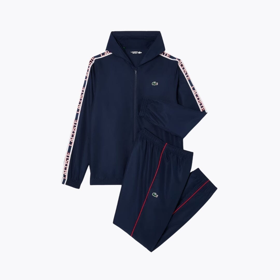 LC Logo Tennis Tracksuit Lacoste Luxvian Navy blue S 