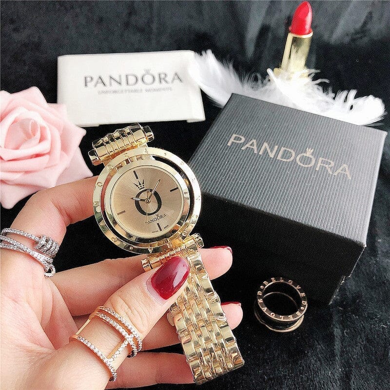P A N D O R A Stories Glamour Pandora Luxvian Gold 