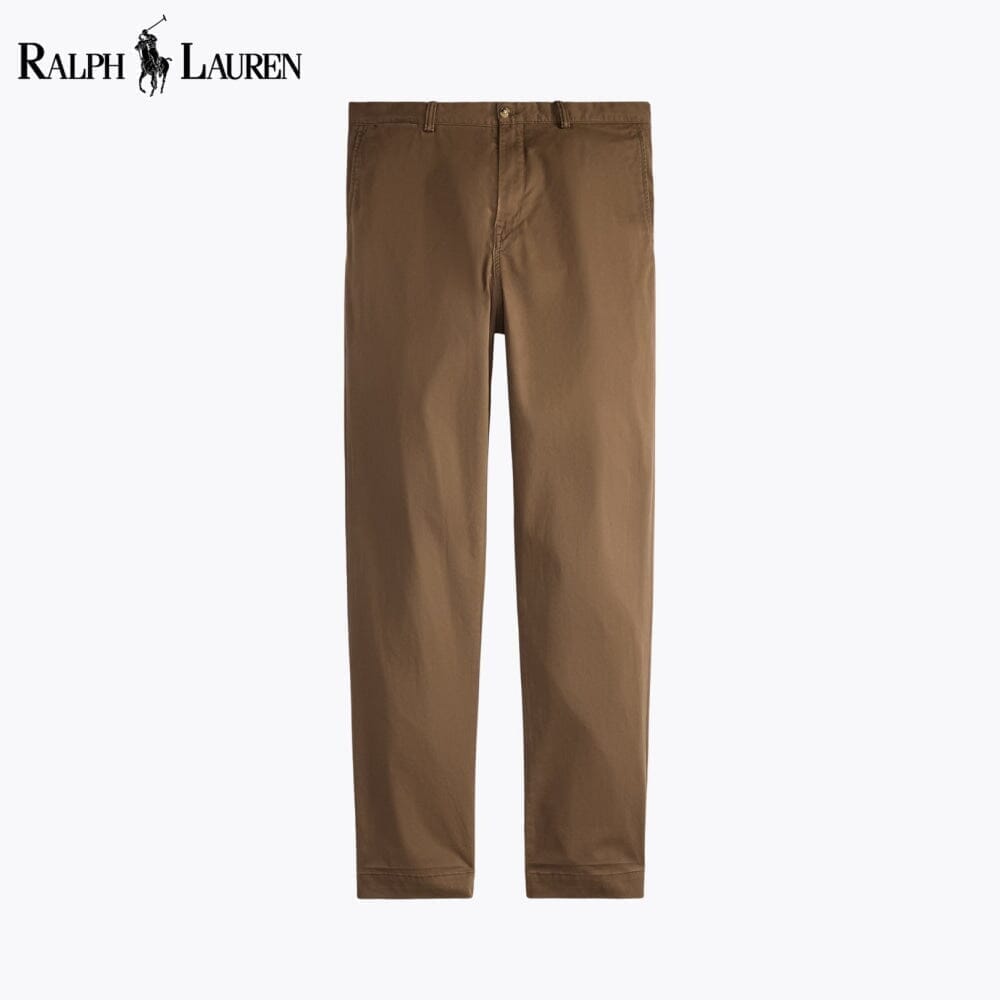 RL Bedford Classic Fit Washed Chino Pant Ralph Lauren Luxvian Chestnut 28 