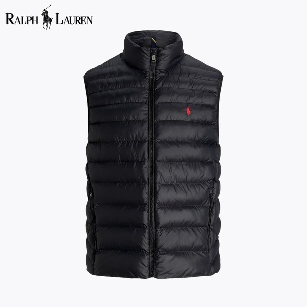 RL Colden Packable Gilet Ralph Lauren Luxvian Black S 
