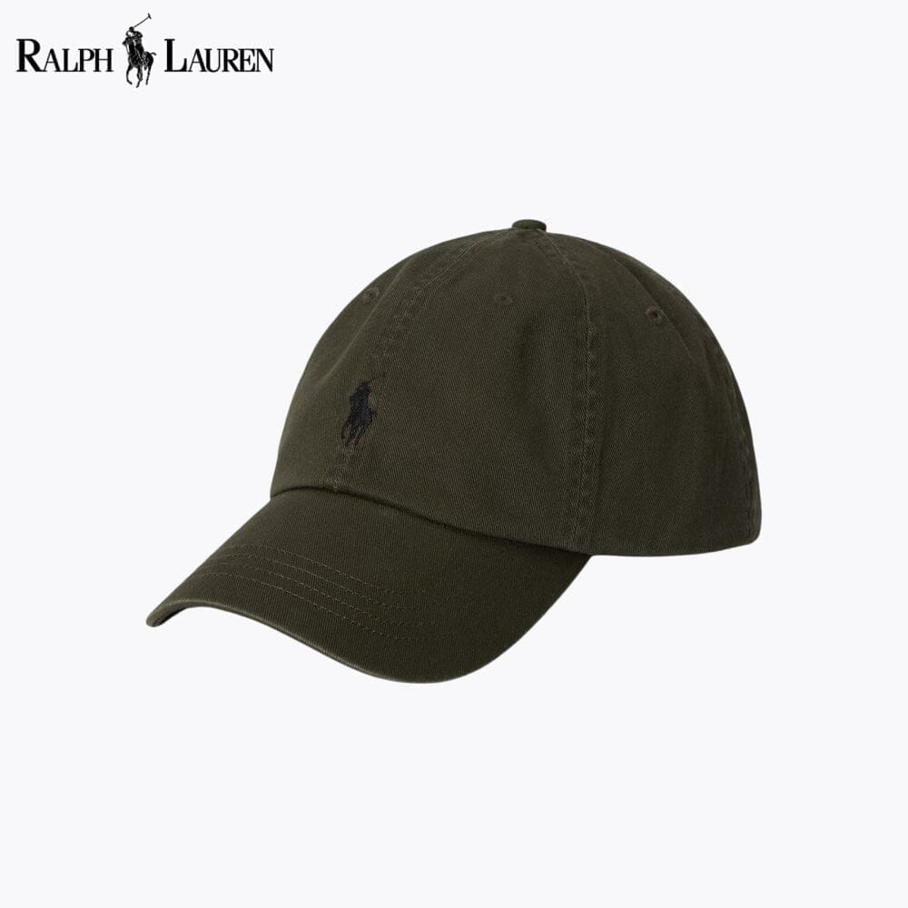 RL Cotton Chino Ball Cap Ralph Lauren Luxvian Olive 