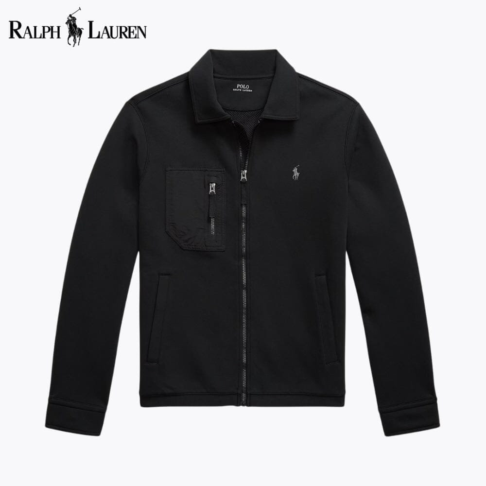 RL Double-Knit Jacket Ralph Lauren Luxvian Black S 