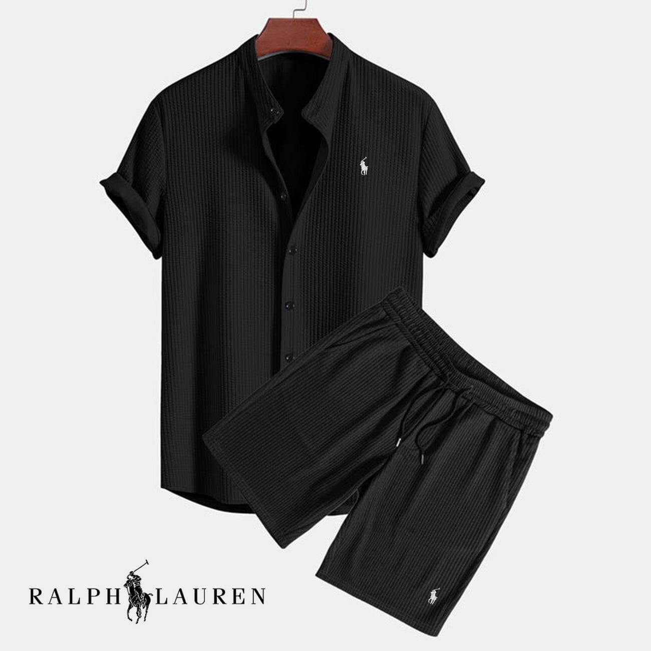 RL – Exclusive Men’s Set (2-Piece) Ralph Lauren Luxvian Black S 