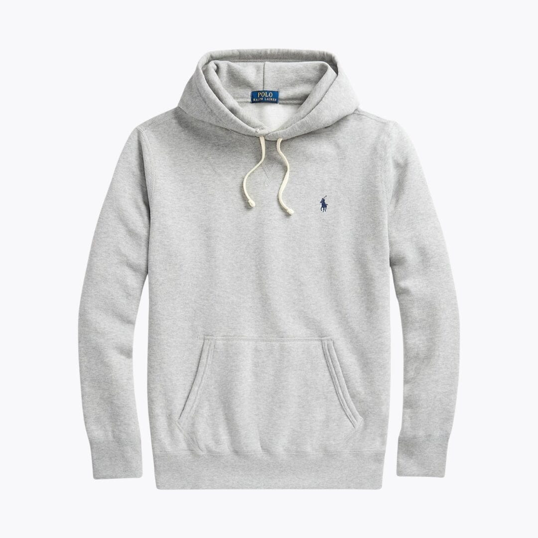 RL Fleece Hoodie Ralph Lauren Luxvian Andover Heather S 