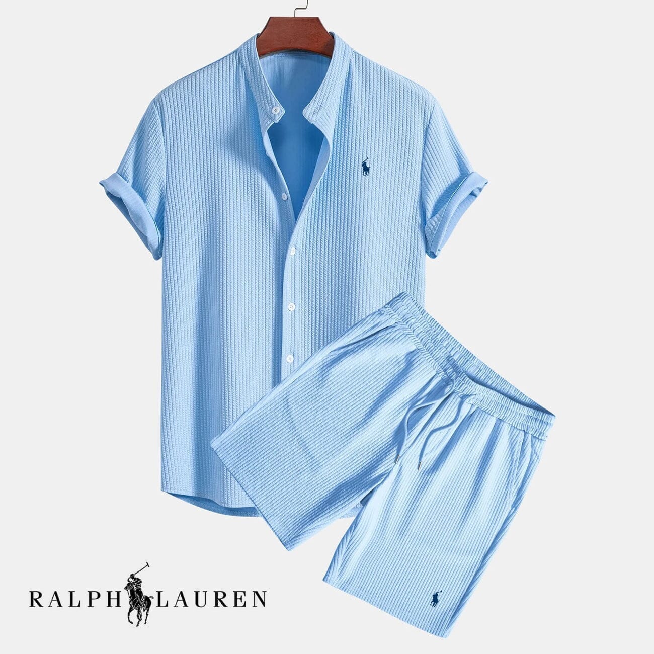 RL Men's Summer Clothes Ralph Lauren Luxvian Blue S 