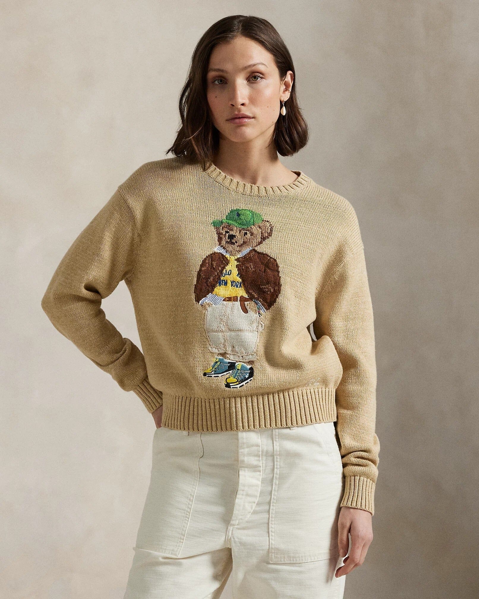 RL Sweater | Polo Bear Beige Ralph Lauren Aurev 