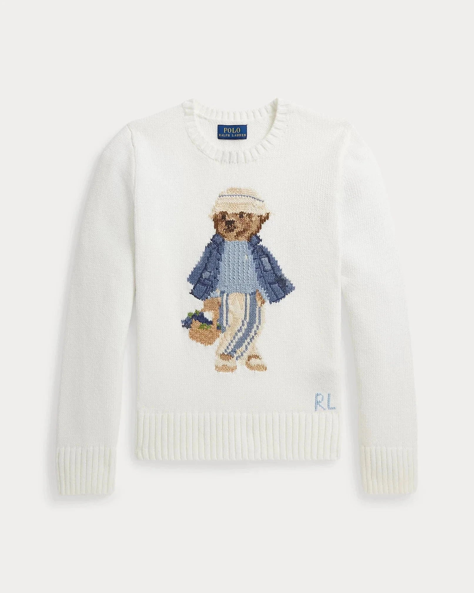 RL Sweater | Polo Bear Cotton Sweater Ralph Lauren Luxvian 