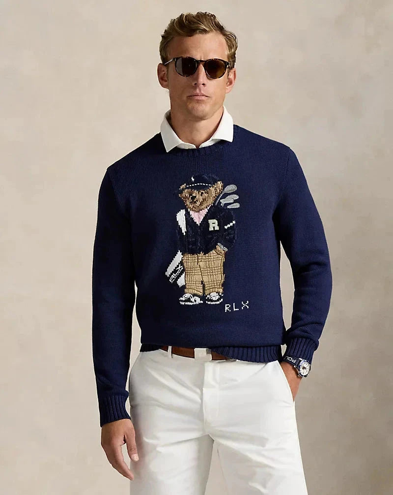 RL Sweater | Polo Bear Performance Sweater Ralph Lauren Luxvian 