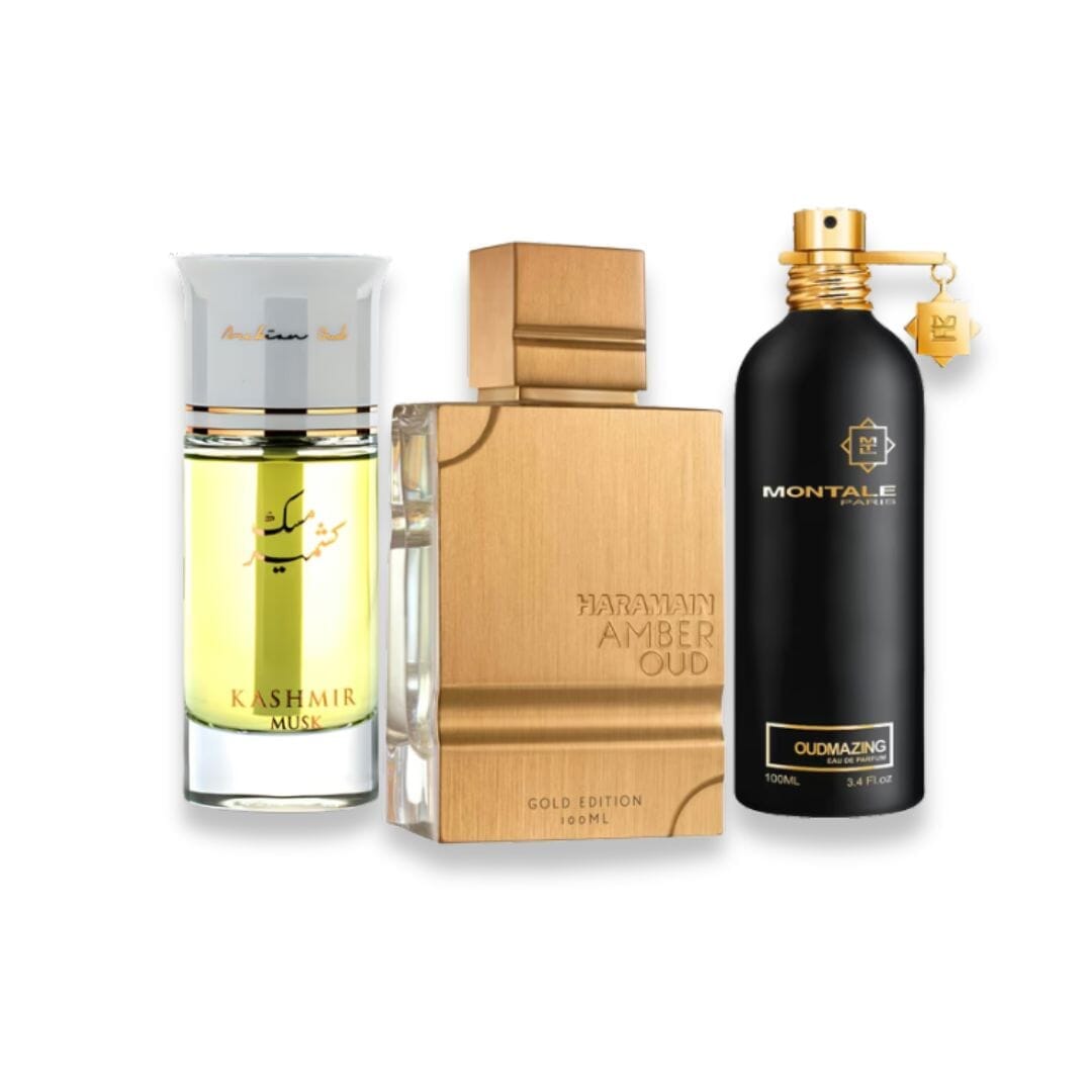 SET Oud Opulence – 3x 100 ml / EDP Luxvian 