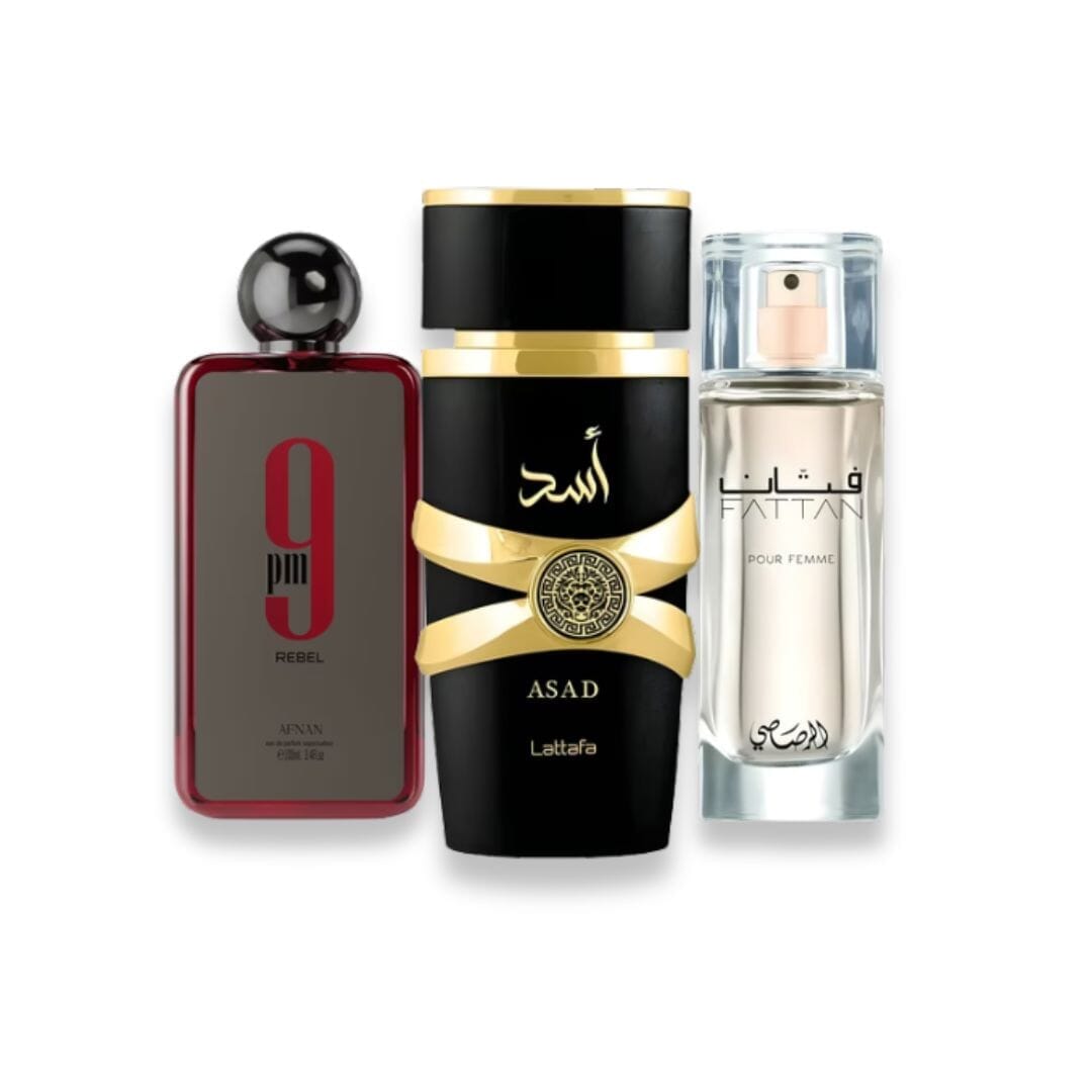 SET Power Masculino – 3x 100 ml / EDP Luxvian 